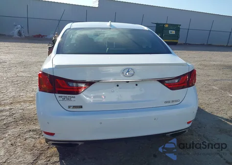 2015 Lexus Gs 350 z USA, uszkodzony, nr VIN JTHBE1BL7FA009092